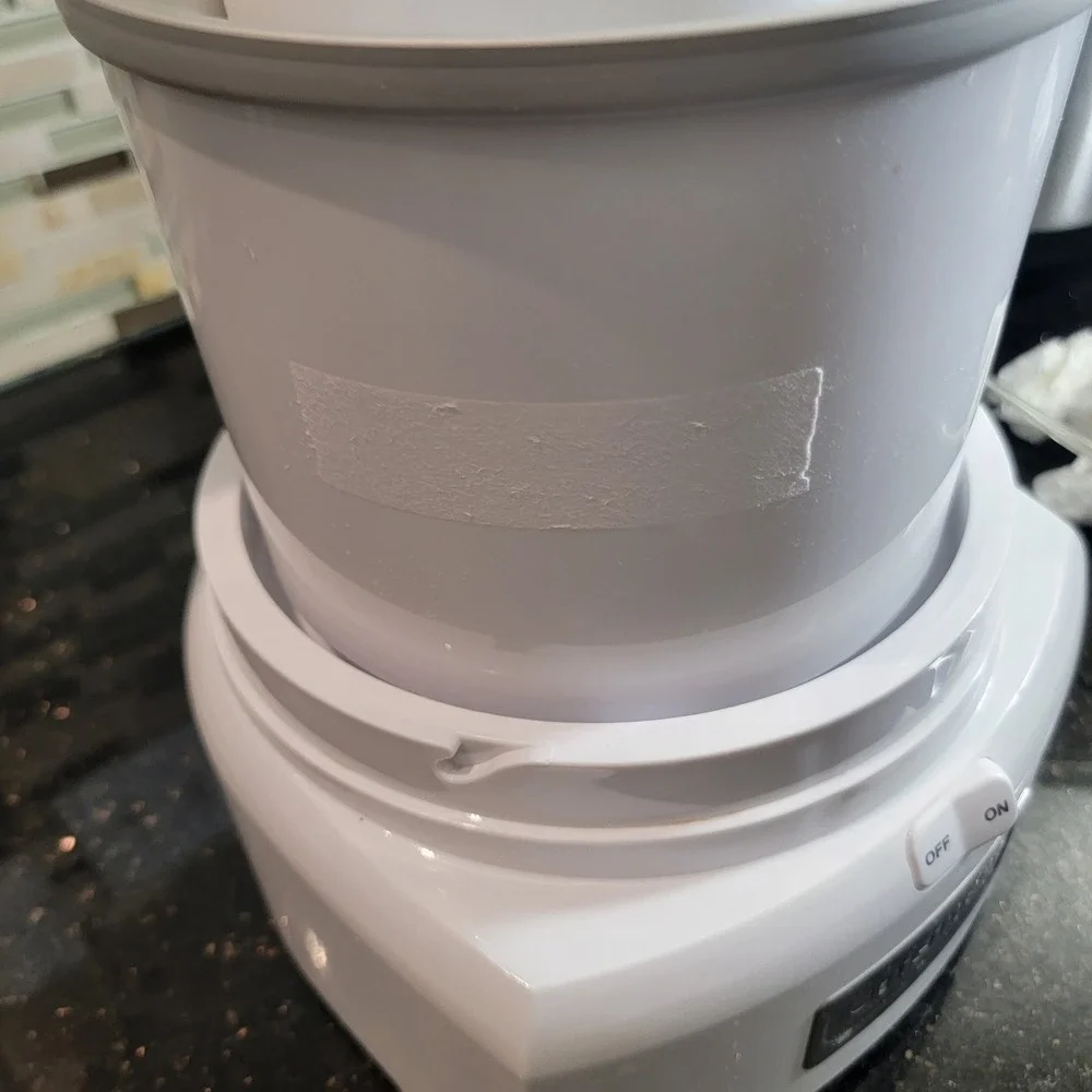 Cuisinart ICE-21 White Frozen Yogurt Ice Cream and Sorbet Maker 1.5 Quart 50W